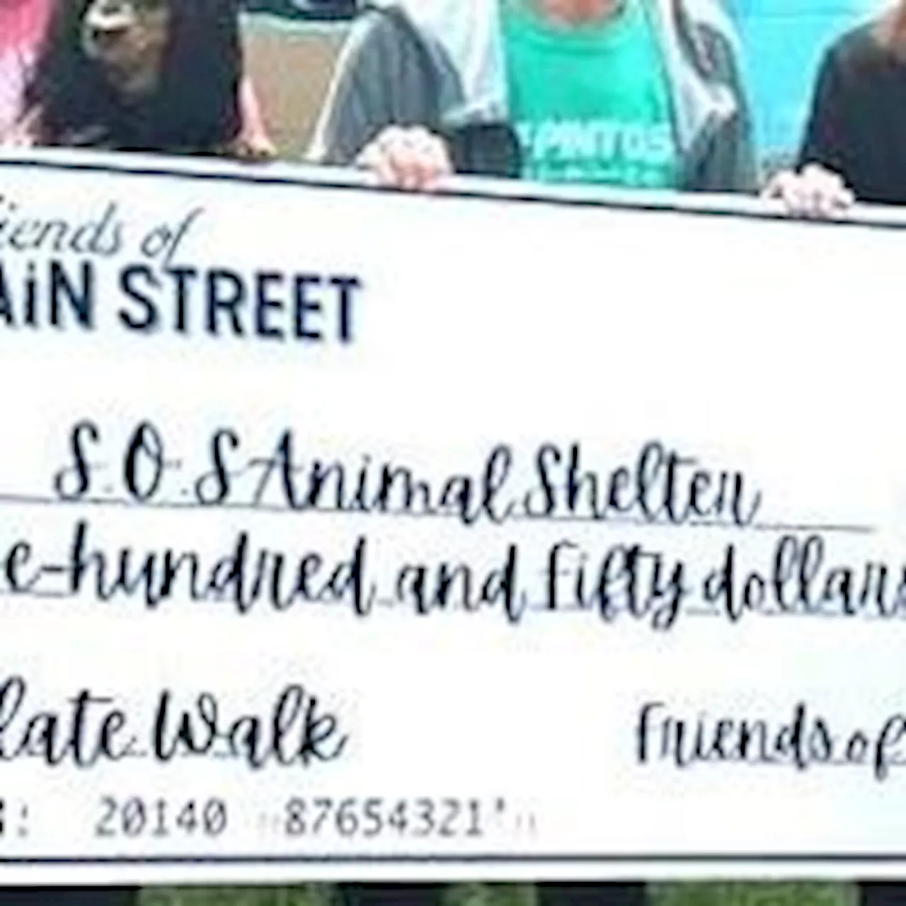 SOS beneficiary of first Chocolate Walk downtown