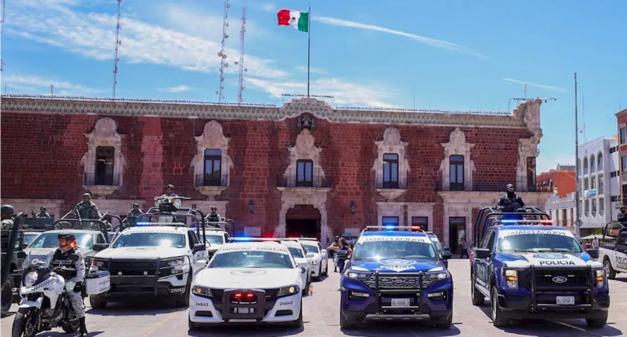 Despliegan operativo de seguridad por Semana Santa en Aguascalientes