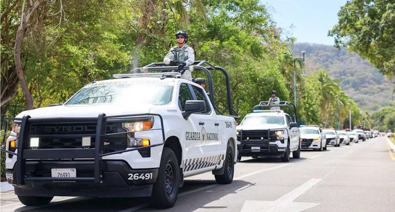 Más de mil 600 elementos participarán durante operativo de Semana Santa en Guerrero