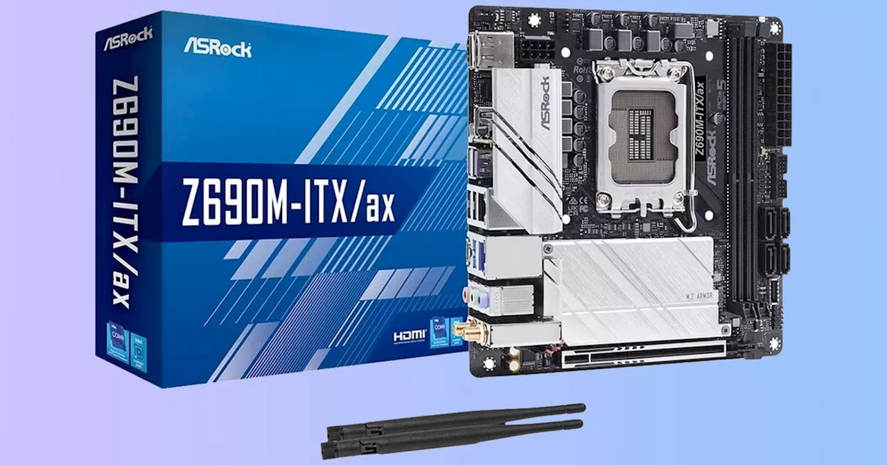 This diddy Mini ITX AsRock Z690 motherboard is down to £141 from Amazon