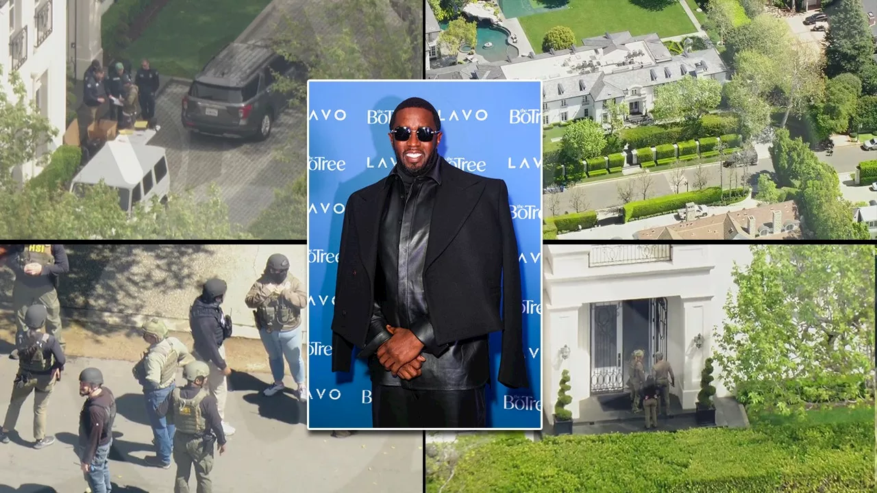 Sean "Diddy" Combs' LA home raided by Homeland Security Investigations