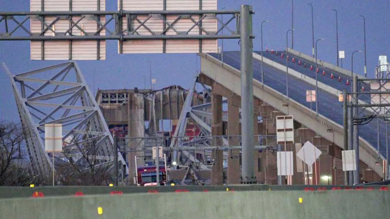 Structural engineer 'surprised' cargo ship was able to take down Baltimore's Francis Scott Key Bridge