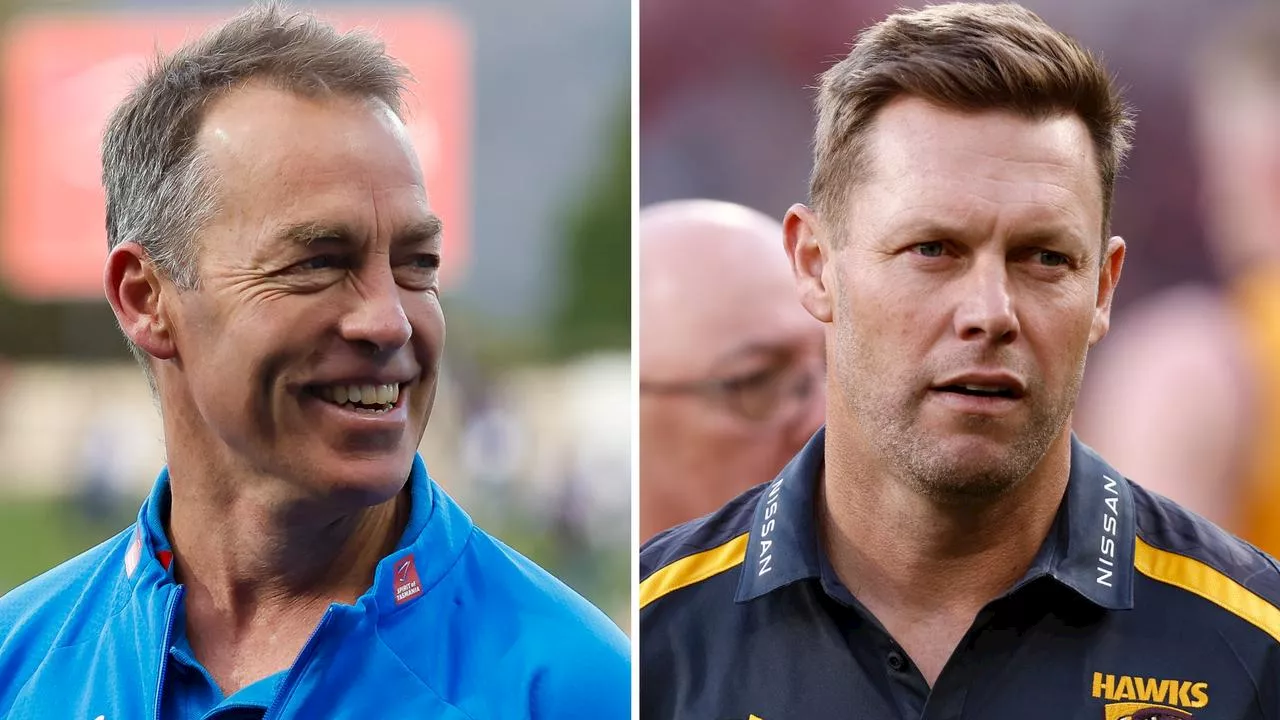 ‘Northball’ v ‘boring’ Hawks: Great’s ‘stark’ call on rebuilding AFL teams amid tense ‘history’