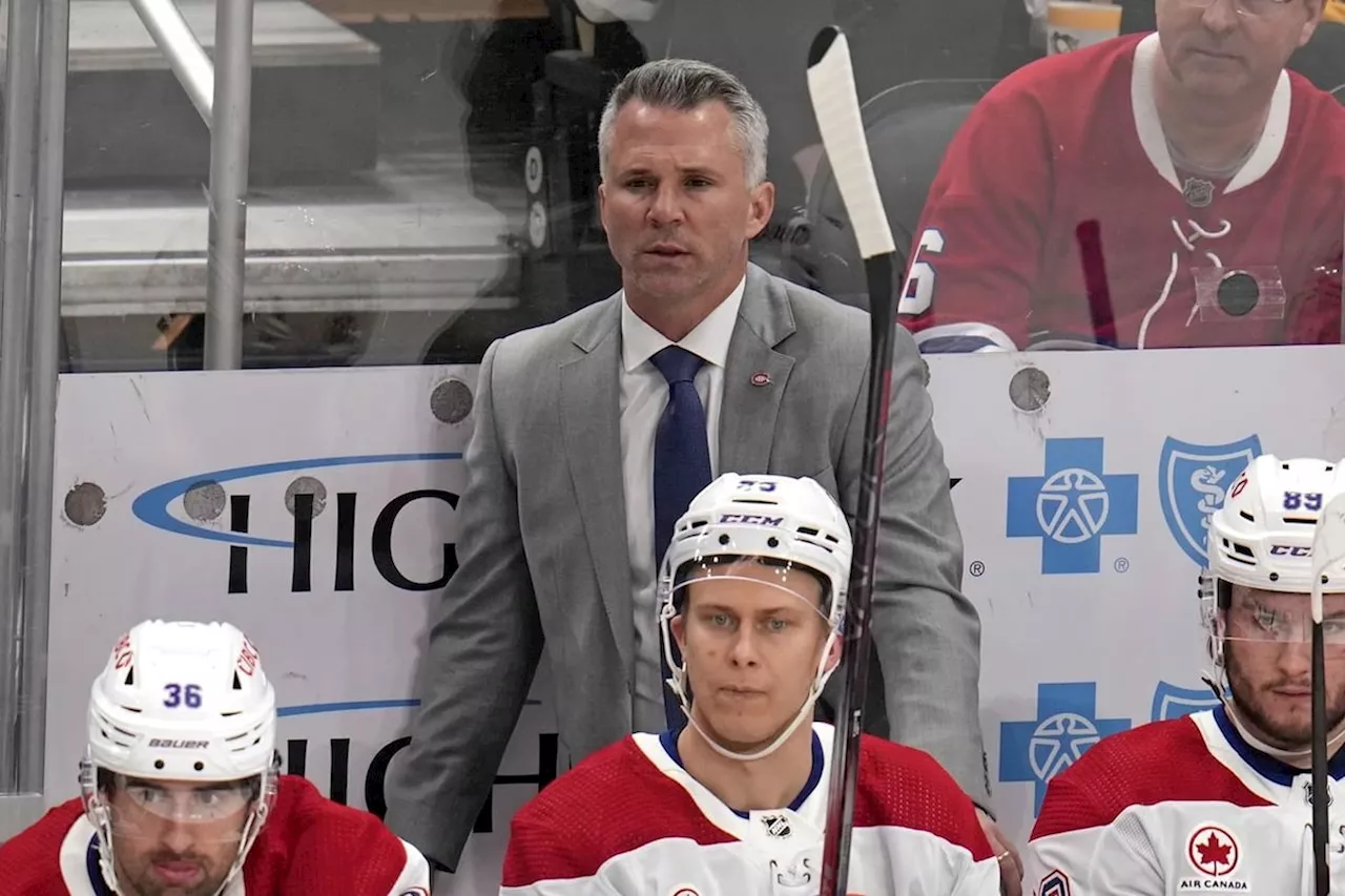 Head coach Martin St. Louis returning to Canadiens bench after personal leave