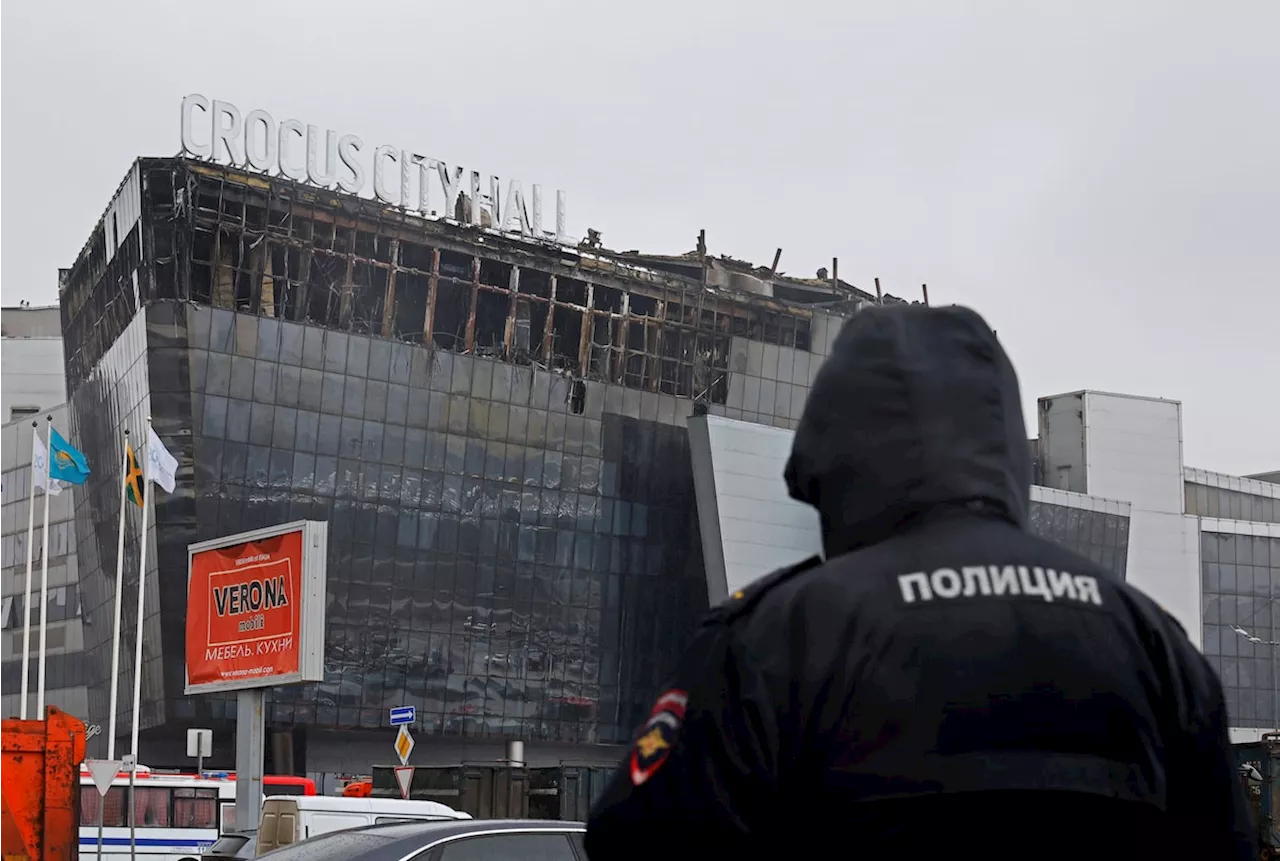 Kremlin refuses to be drawn on claim of link between concert hall attackers and Ukraine