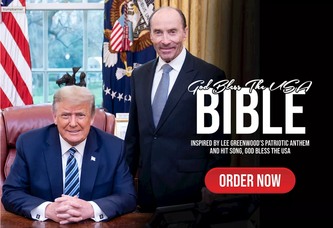 Trump is selling ‘God Bless the USA’ Bibles for $59.99 as he faces mounting legal bills