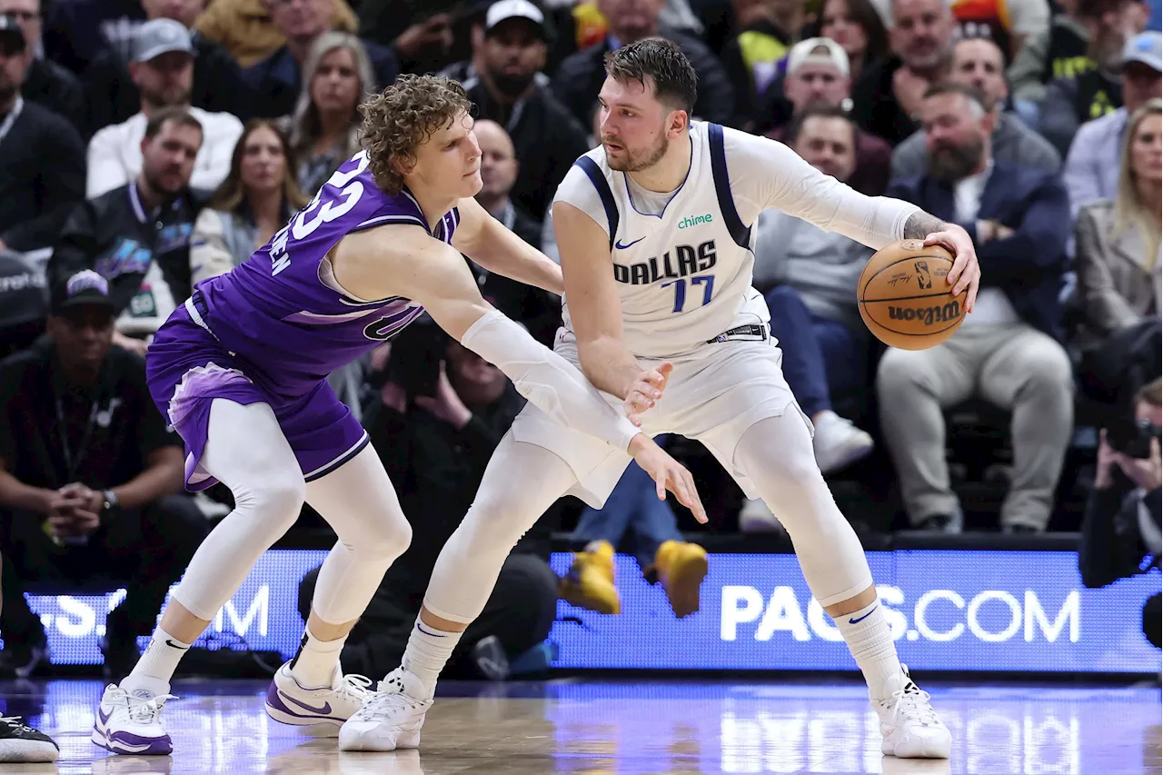 NBA: Luka Doncic's triple-double lifts Mavs past Jazz