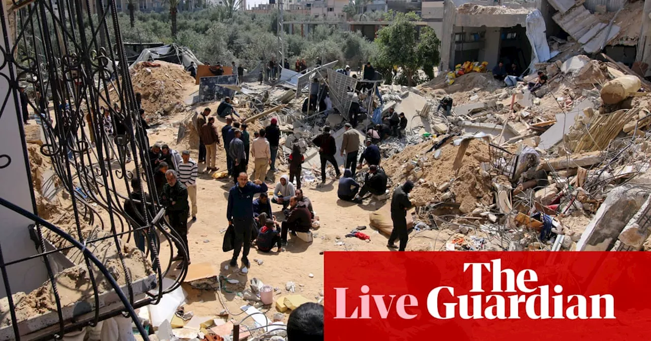 Middle East crisis live: Hamas emboldened to reject ceasefire proposal after UN vote, Israel claims