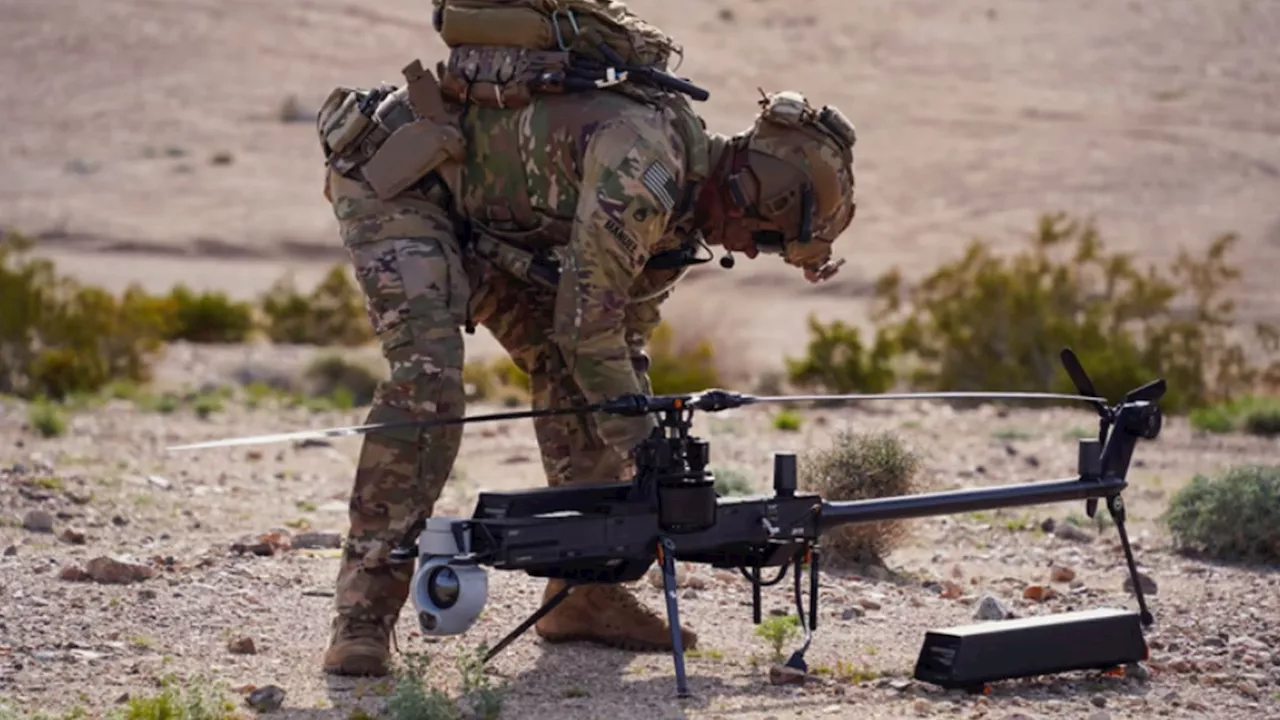 US Forces drill with Ghost drones, robot dogs to sync battle signals