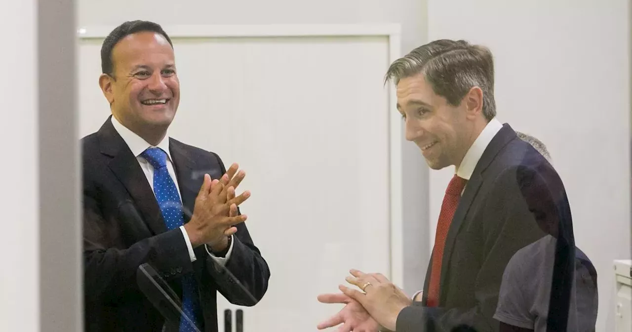 Leo Varadkar and Simon Harris Meet as Transition Between Taoisigh Begins