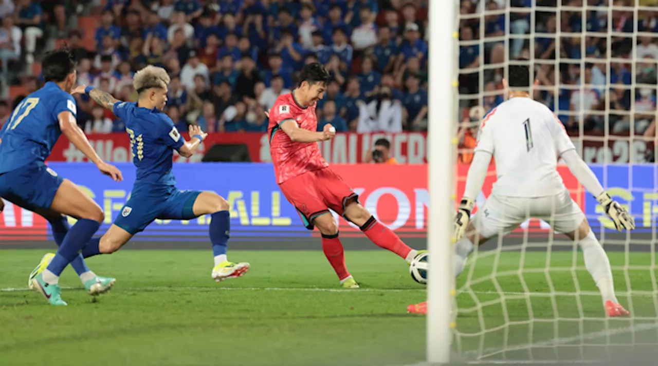 손흥민 넣고, 이강인 돕고···한국, 태국 원정 3-0 대승