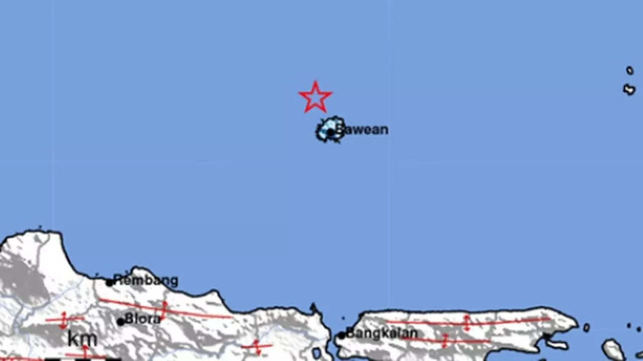 Gempa Kembali Getarkan Tuban, Magnitudo 4,3 Berpusat di Laut