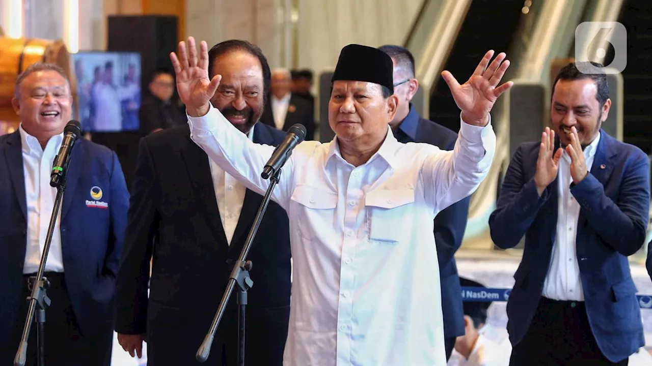 Nasdem Tegaskan Pertemuan Surya Paloh dan Prabowo Bukan untuk Halangi Hak Angket