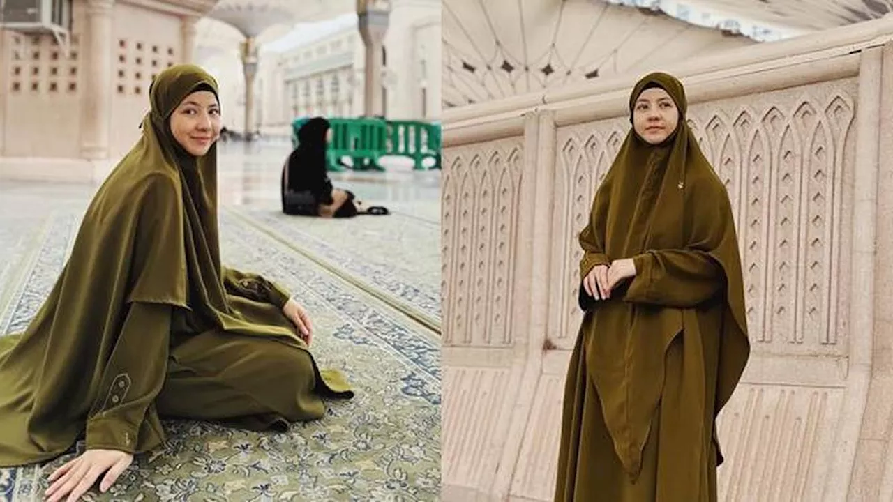 Tampil Tanpa Makeup, Ini 7 Momen Natasha Rizky Jalani Umrah yang Banjir Pujian