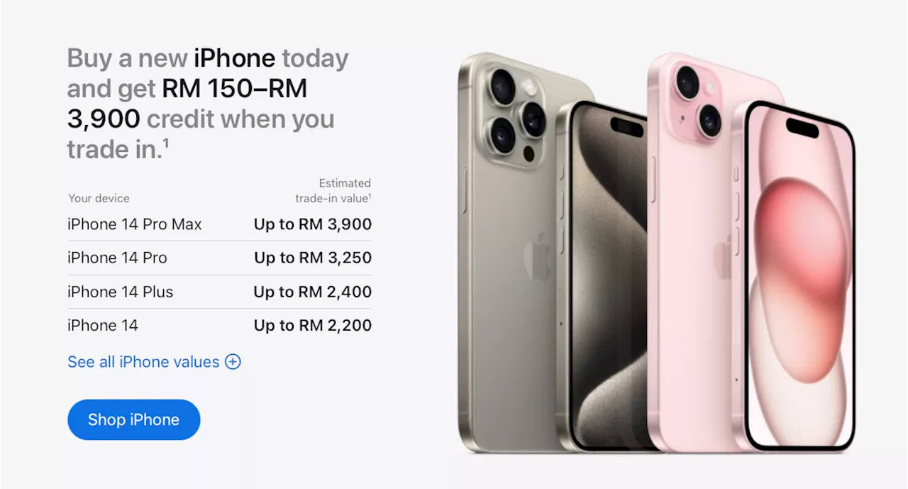 Apple's Trade In Programme Now Available In Malaysia