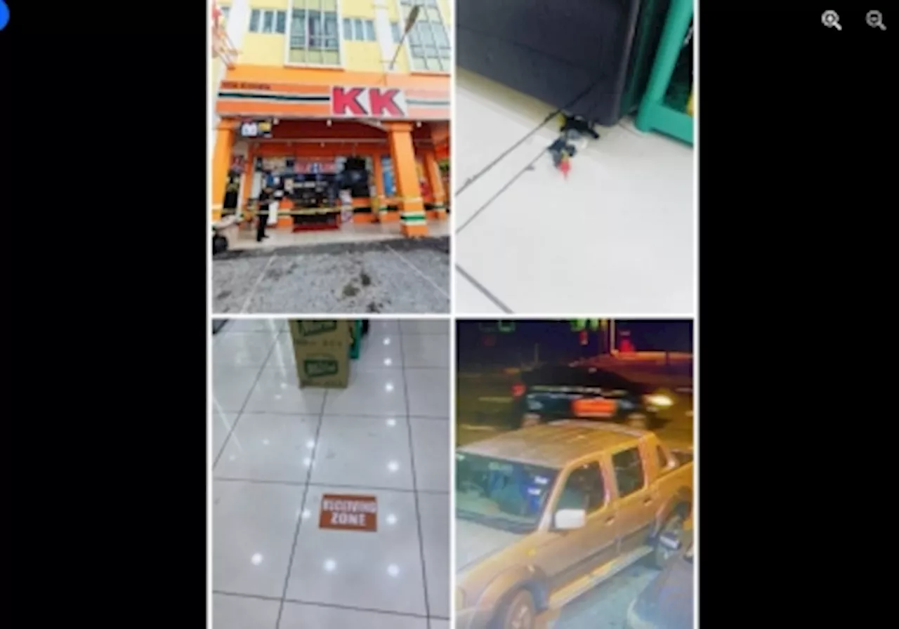 Perak police: Suspect in failed Bidor KK Mart firebombing rode a Lalamove car