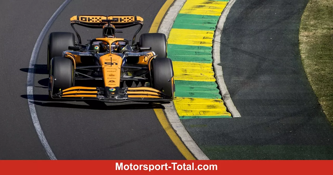 Oscar Piastri: Melbourne 'ein Schritt in die richtige Richtung' für McLaren