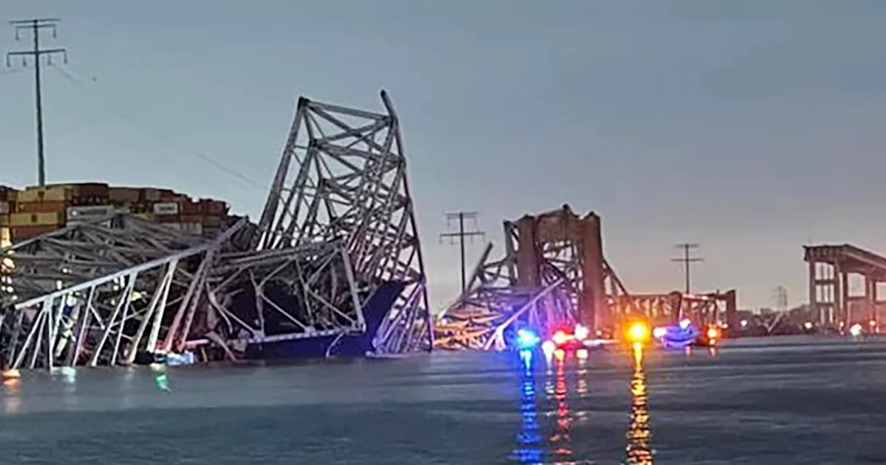 Key Bridge collapse live updates: Ship hits bridge in Baltimore