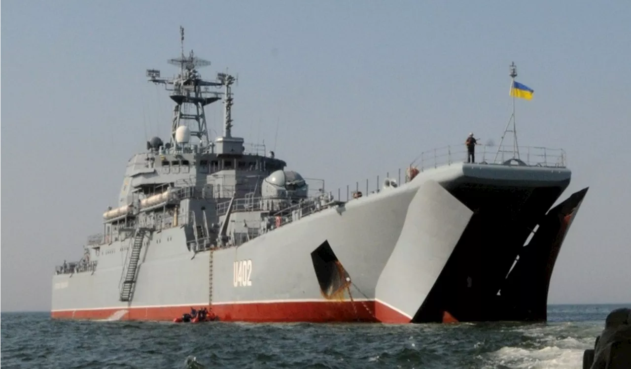 Ukraine Strikes Yet Another Ship in Russia's Black Sea Fleet