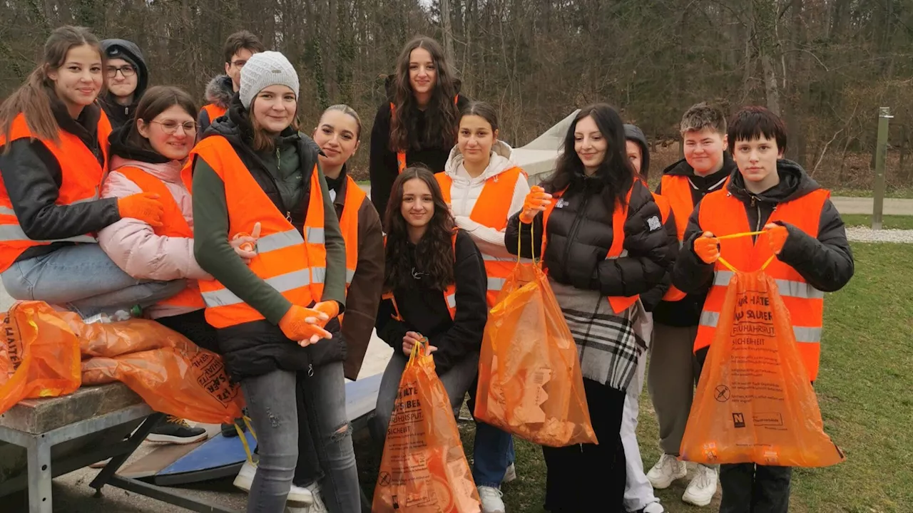 „Stop Littering“: Fachschule für Sozialberufe sagte Müll den Kampf an