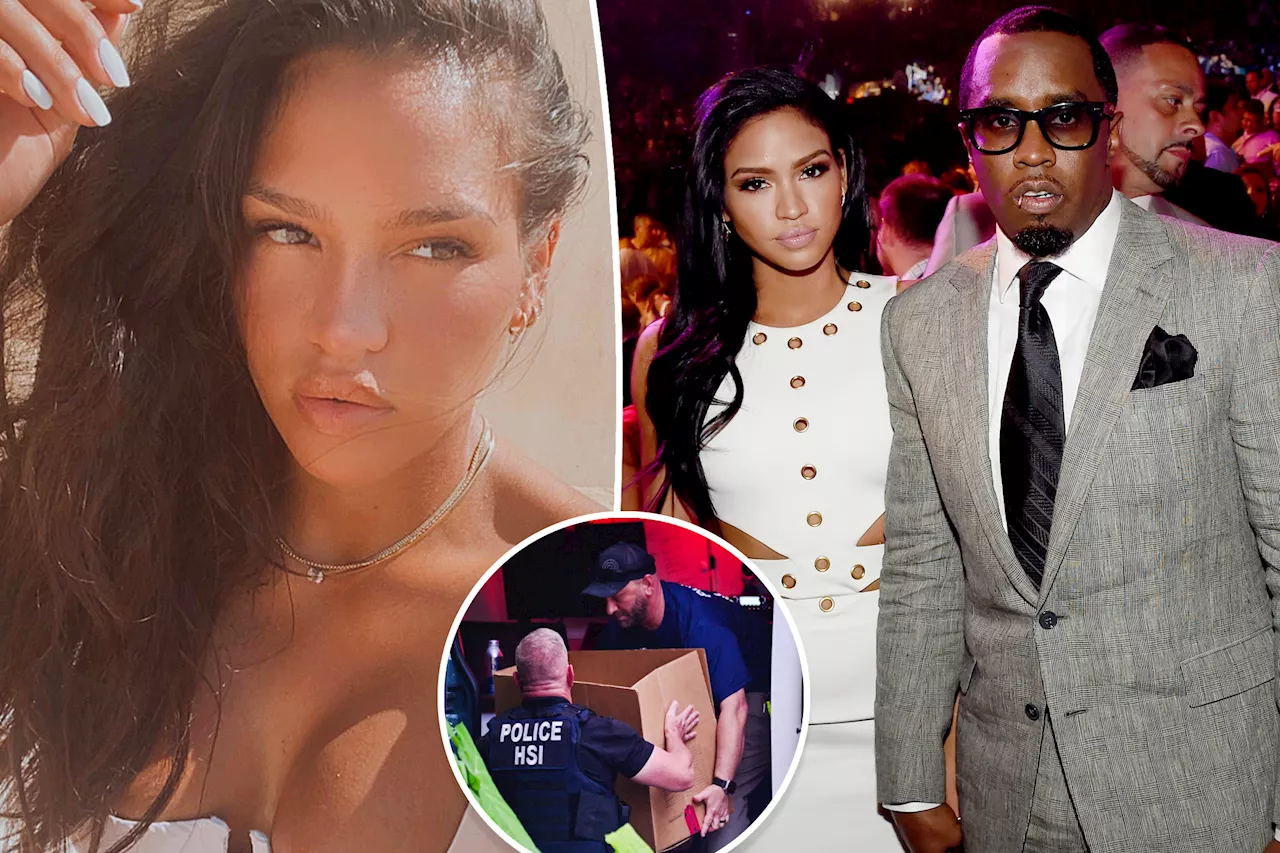 Cassie reacts to 'depraved' ex Sean 'Diddy' Combs' homes being raided after settling bombshell lawsuit