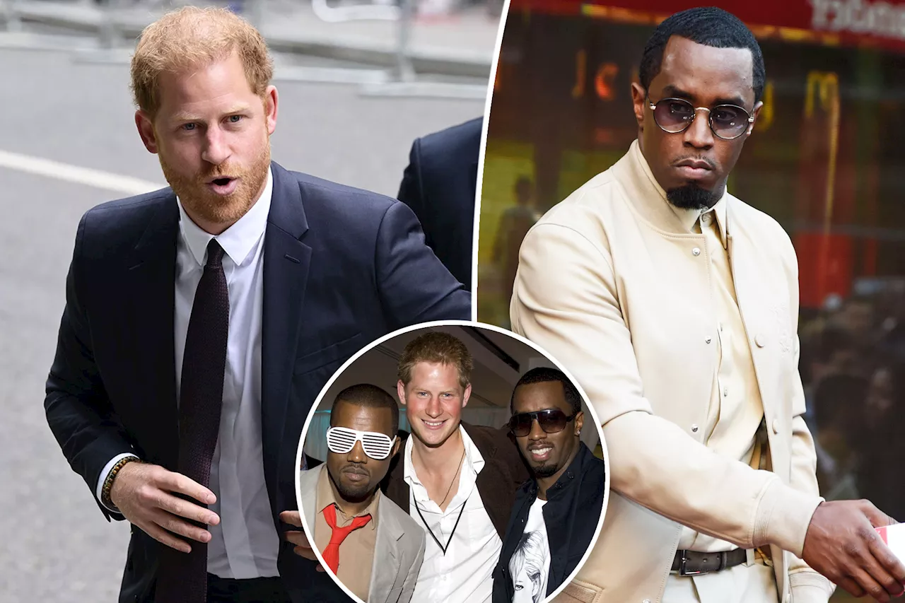 Prince Harry name-dropped in $30 million sex-trafficking lawsuit against Sean 'Diddy' Combs