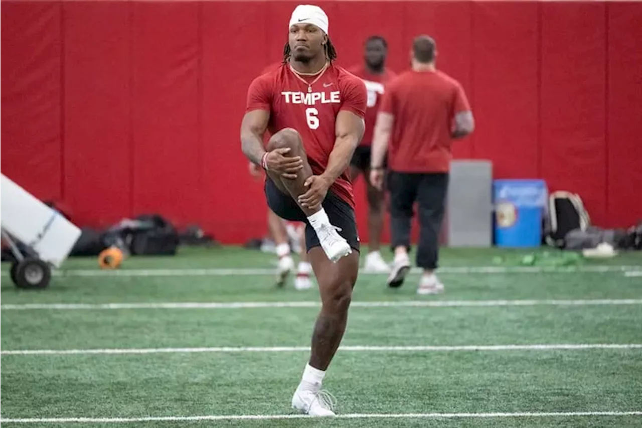 Temple LB Jordan Magee continues building connections with NFL teams at Owls’ pro day