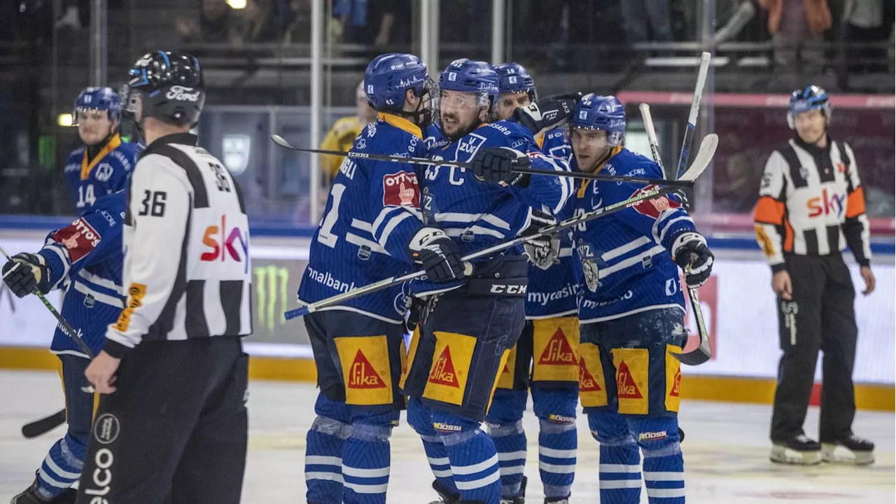 6:2-Sieg: Der EVZ greift gegen Bern nach dem Halbfinale