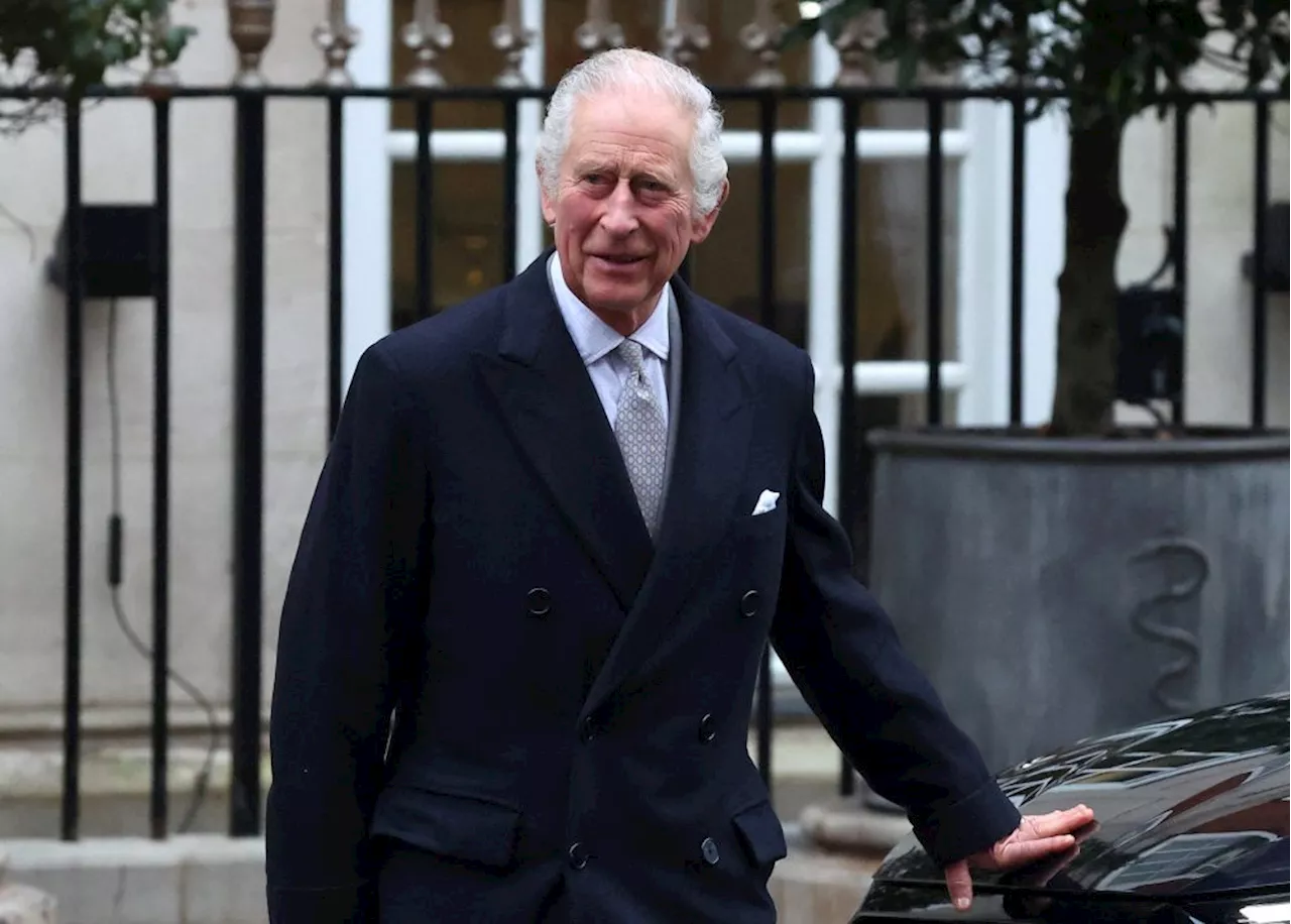 Britain’s King Charles, undergoing cancer treatment, to attend Easter service