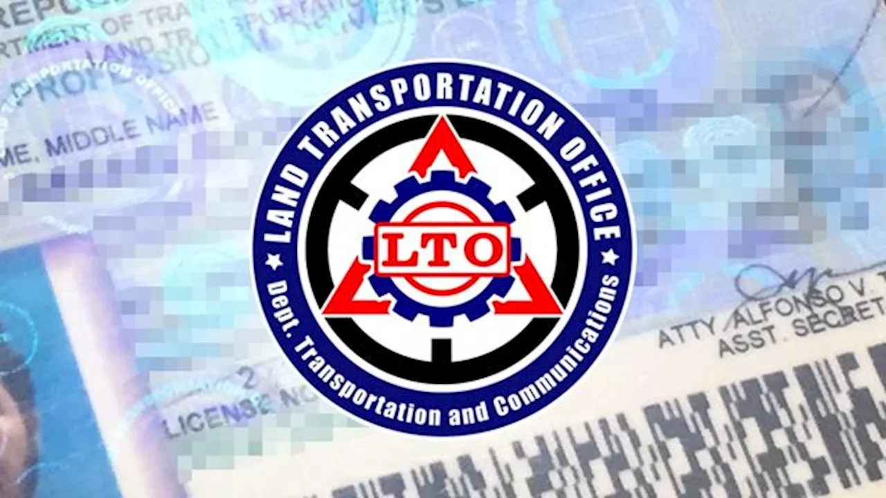 LTO releases renewal schedule for plastic card driver’s license