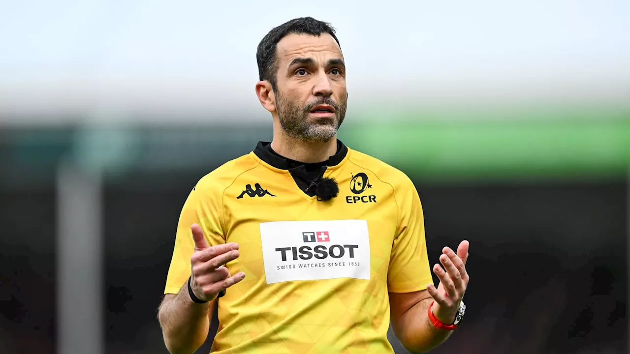 Rugby: l'arbitre Mathieu Raynal prendra sa retraite en fin de saison