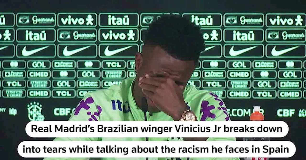 Soccer-Tearful Vinicius says racist abuse in Spain has taken joy out of playing