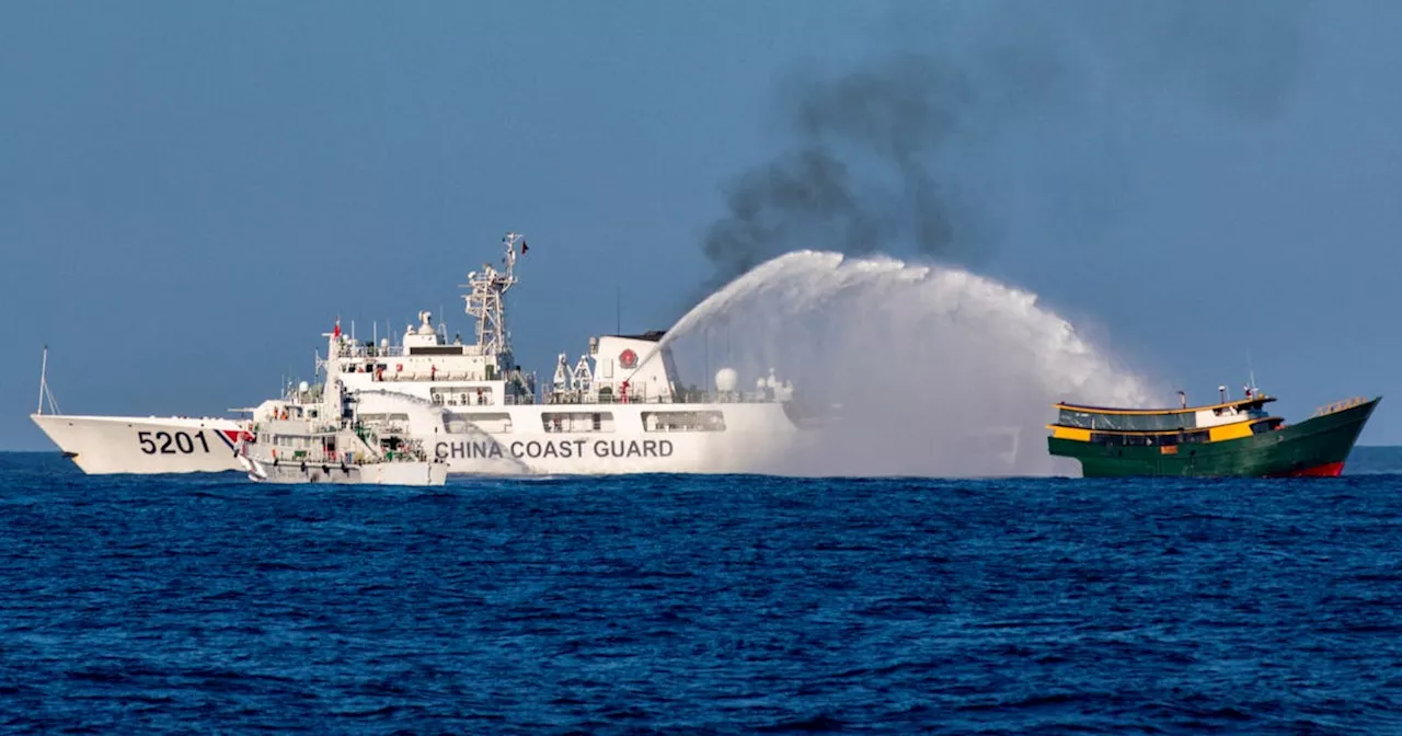 South Korea has 'grave concerns' over China using water cannons against Philippine ships