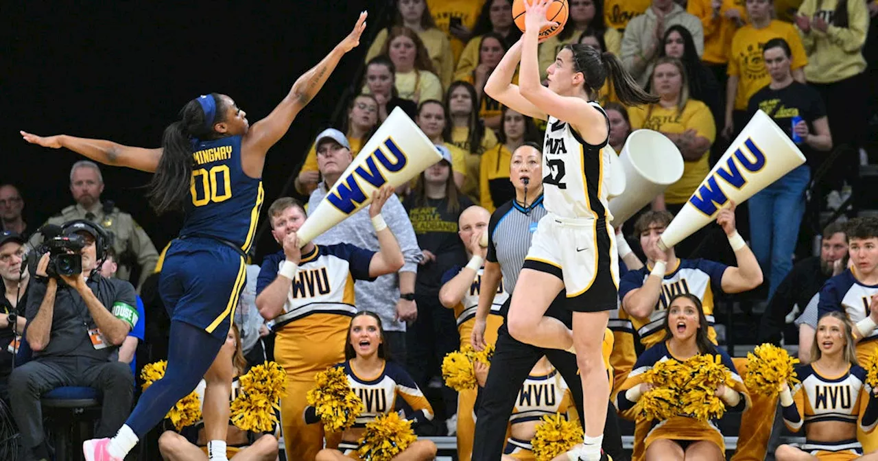 Women’s NCAA Tournament roundup: Caitlin Clark makes history in Iowa's win