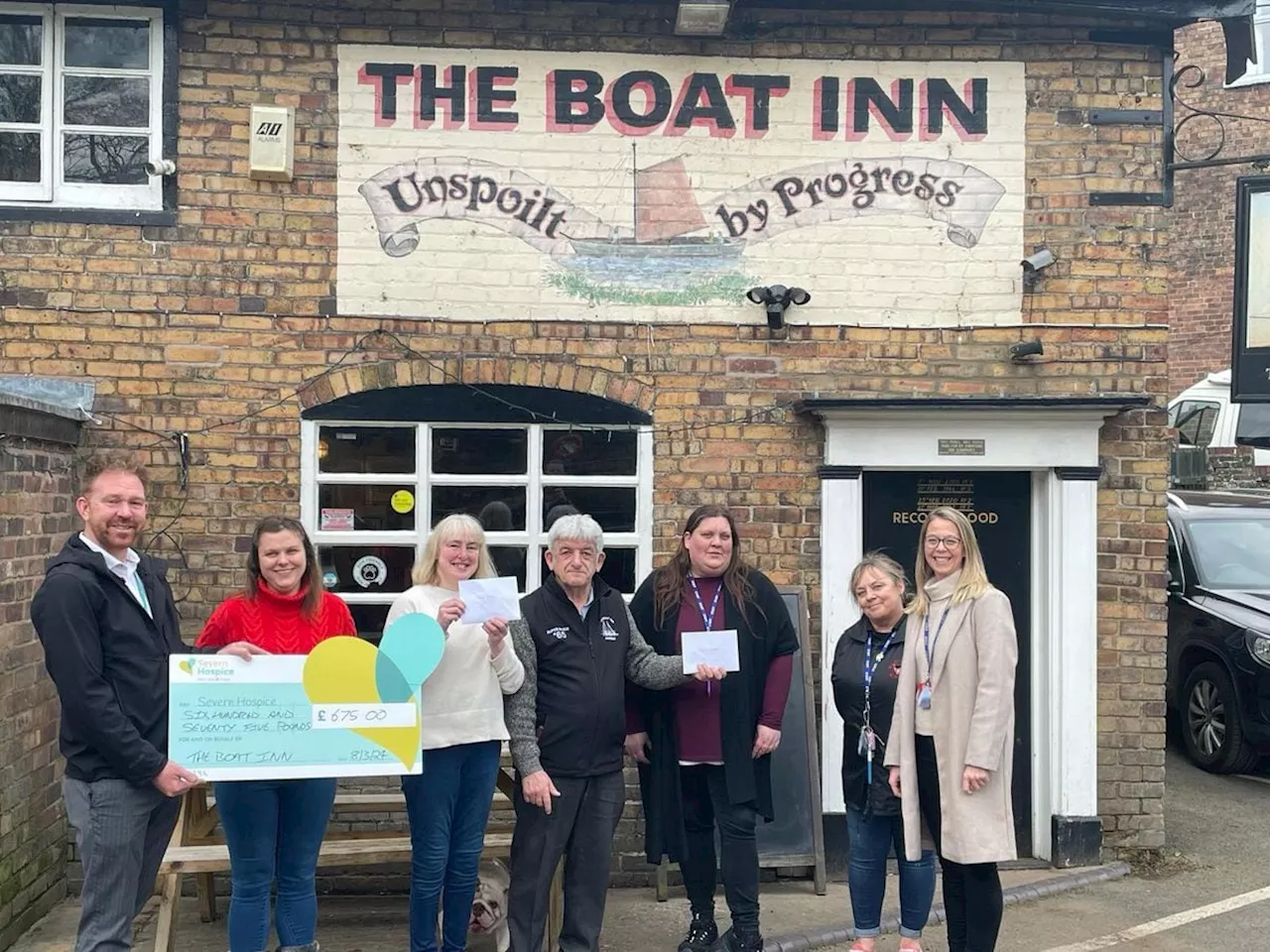 Pub supporting local good causes thanks to fundraising events