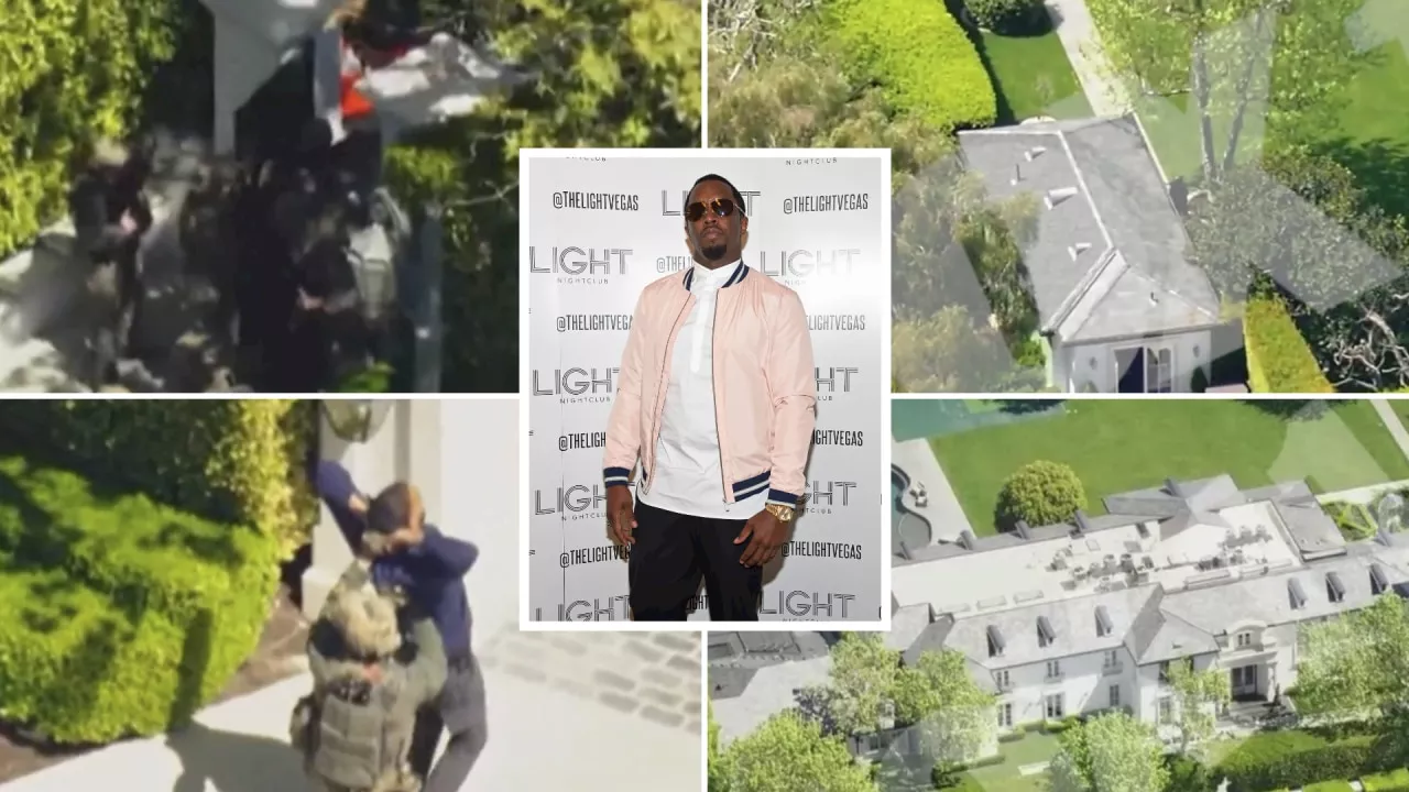 Diddy’s home raided in sex trafficking investigation