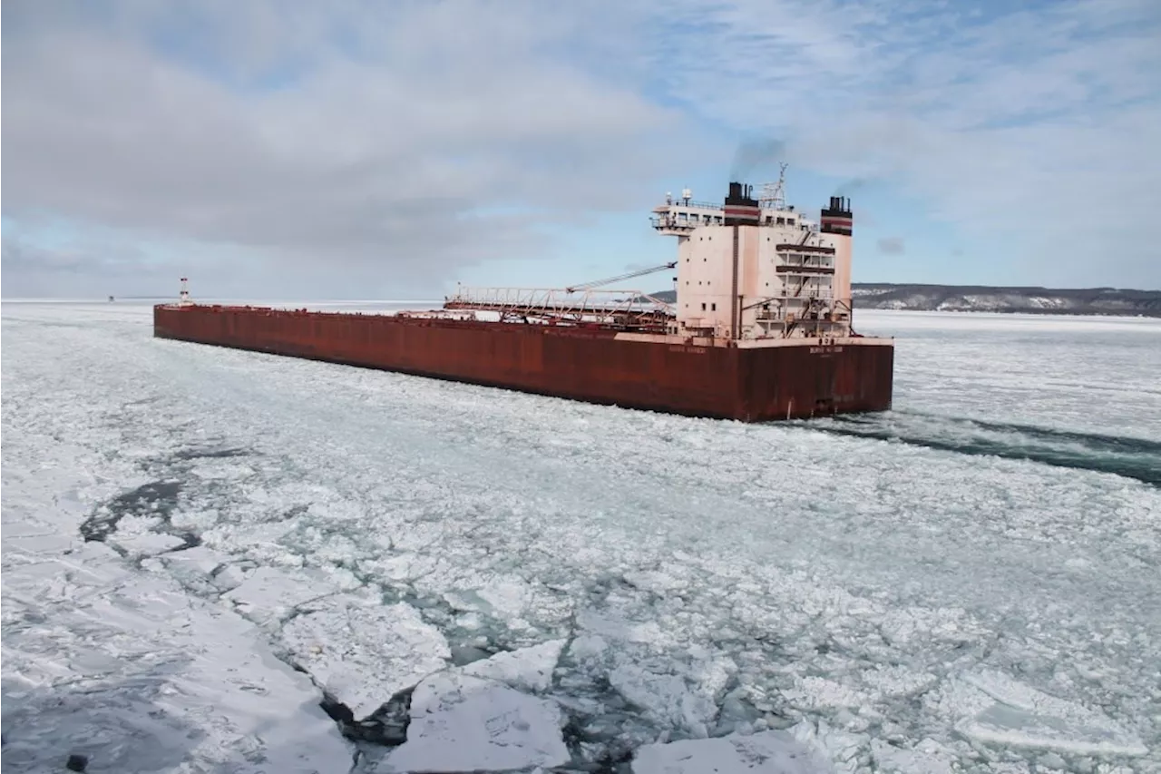 U.S. Coast Guard wraps up icebreaking work on Great Lakes