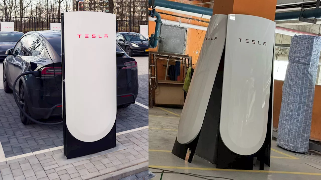 Tesla V4 Supercharger spotted at IOI Mall Puchong