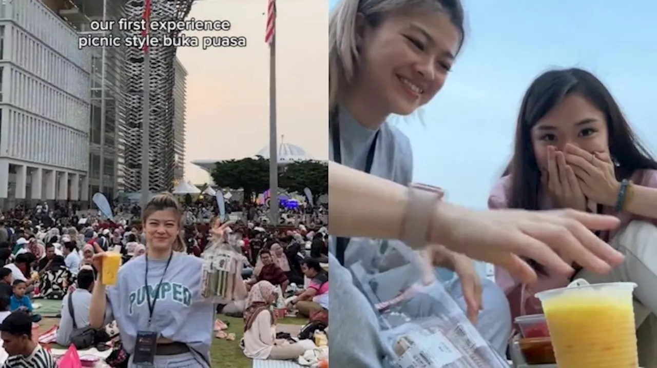 [Video] Gadis Bangsa Cina Teruja Dapat Berbuka Puasa Dengan Masyarakat Muslim Di Dataran Putrajaya