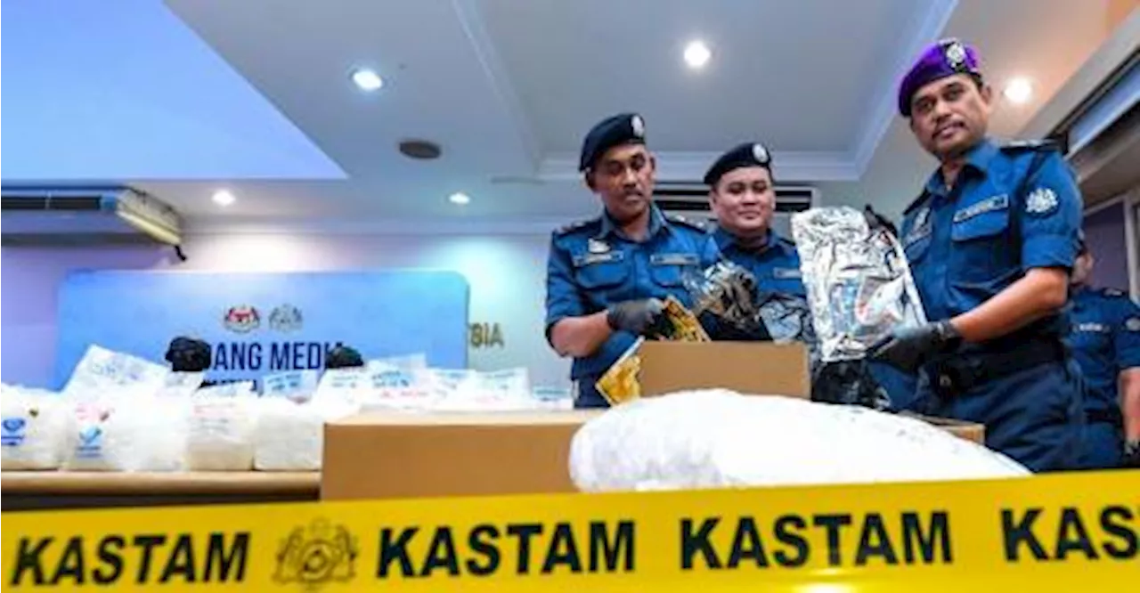 Kastam rampas 380kg dadah bernilai lebih RM12 juta di KLIA