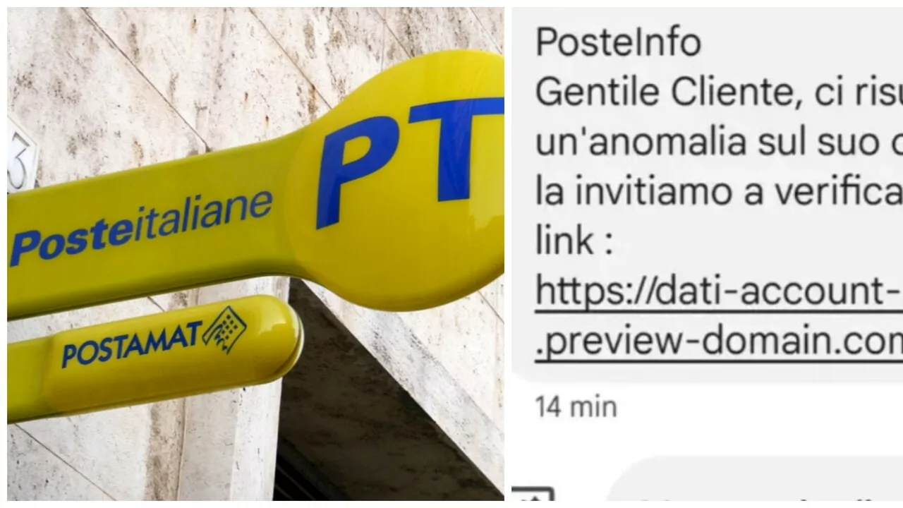 Falsi sms "PosteInfo": scoperte truffe per 50mila euro, in manette due fratelli