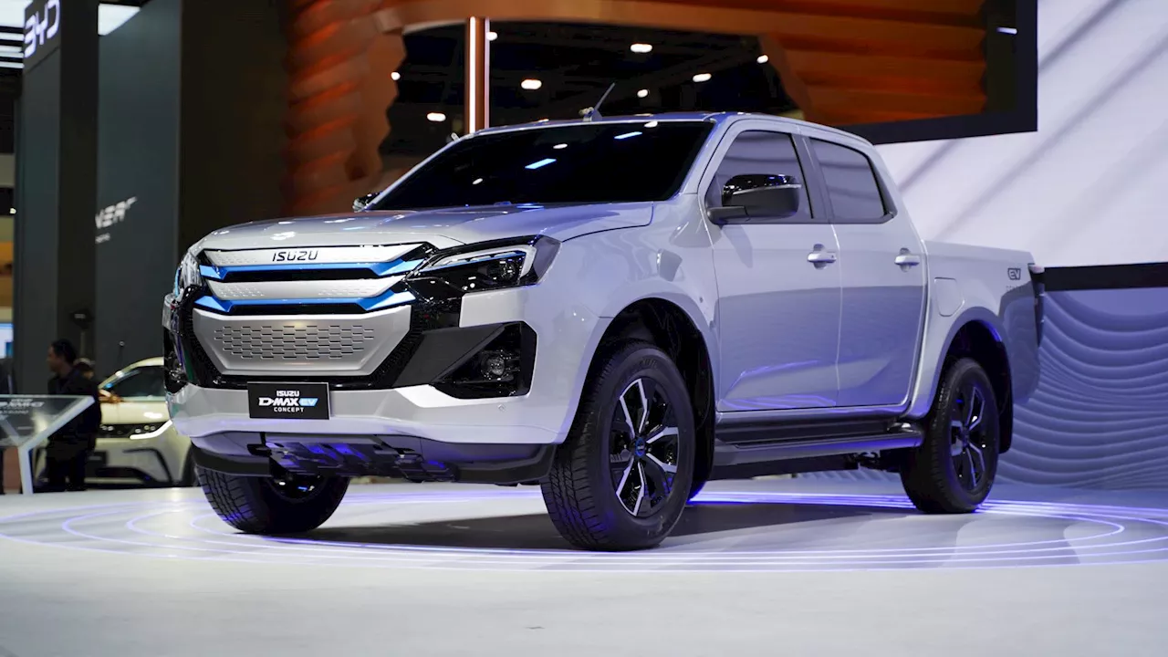 BIMS 2024: Isuzu D-Max EV makes ASEAN debut, boasts dual-motor setup with 325Nm