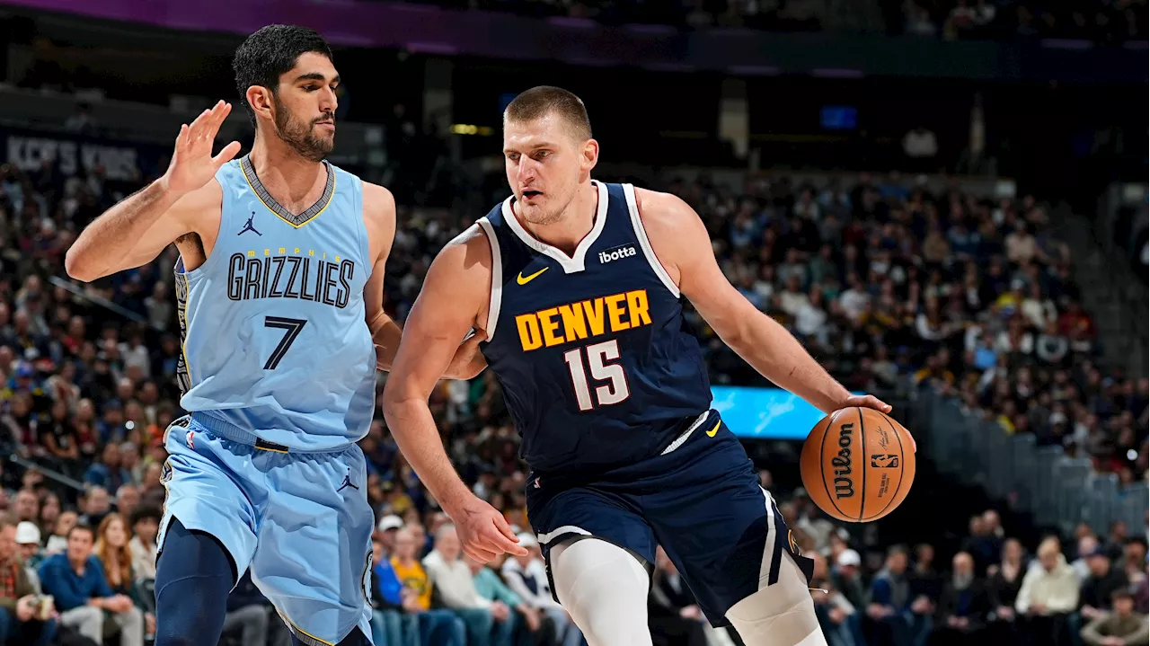 Jokic, Western Conference-leading Nuggets beat Grizzlies