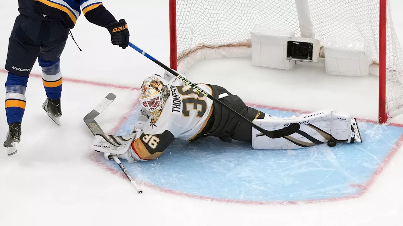 'The word is clutch': Thompson's OT penalty-shot save proves huge for Golden Knights