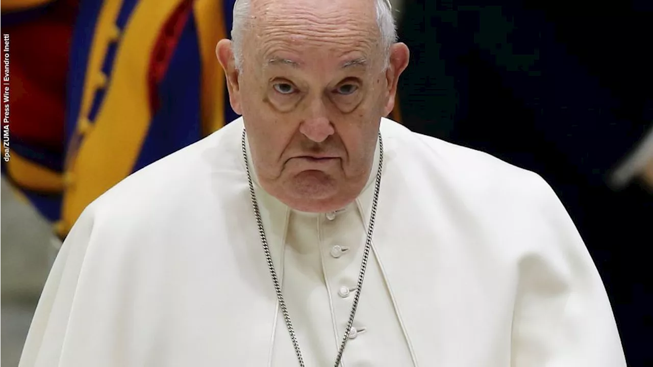 Gesundheits-Probleme: Papst Franziskus verzichtet auf Predigt am Palmsonntag