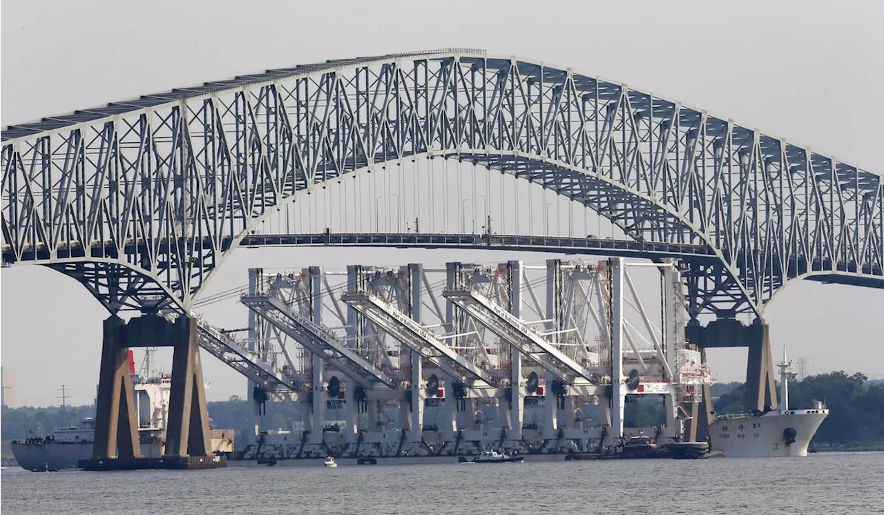 Baltimore's Francis Scott Key Bridge collapses after ship struck it, sending vehicles into water