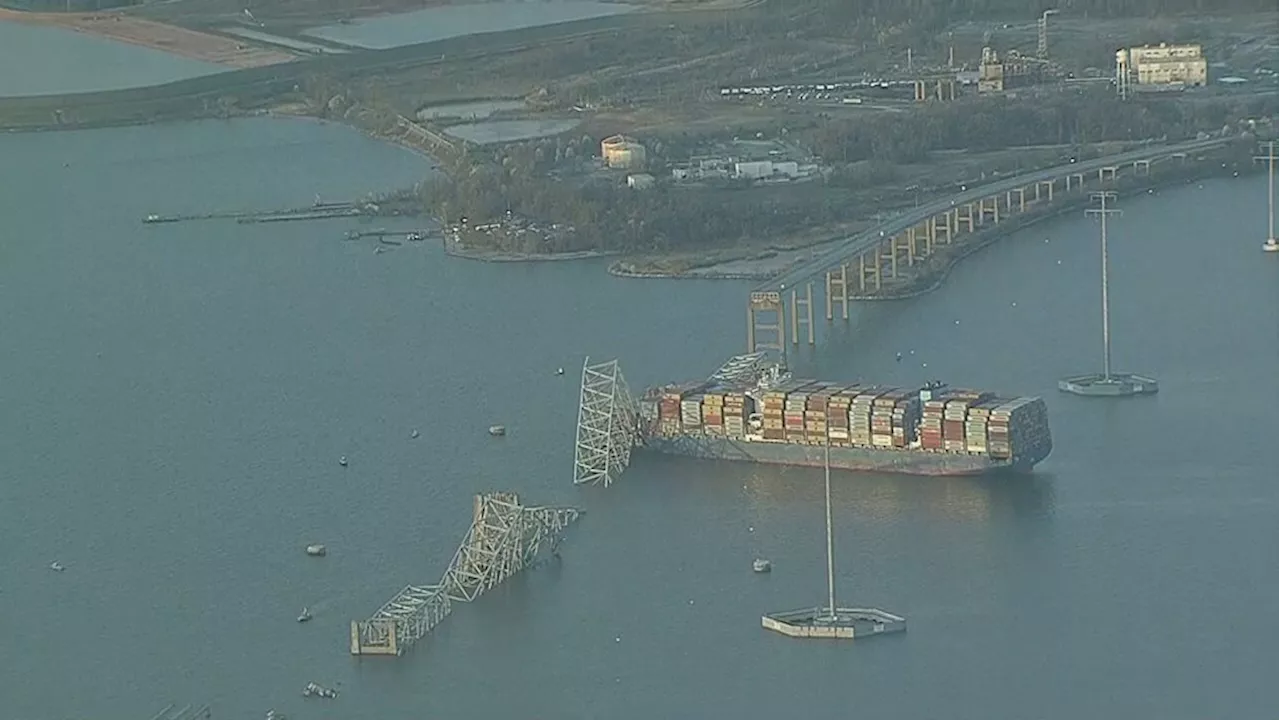 2 rescued, 6 missing after Baltimore's Key Bridge collapses during cargo ship collision