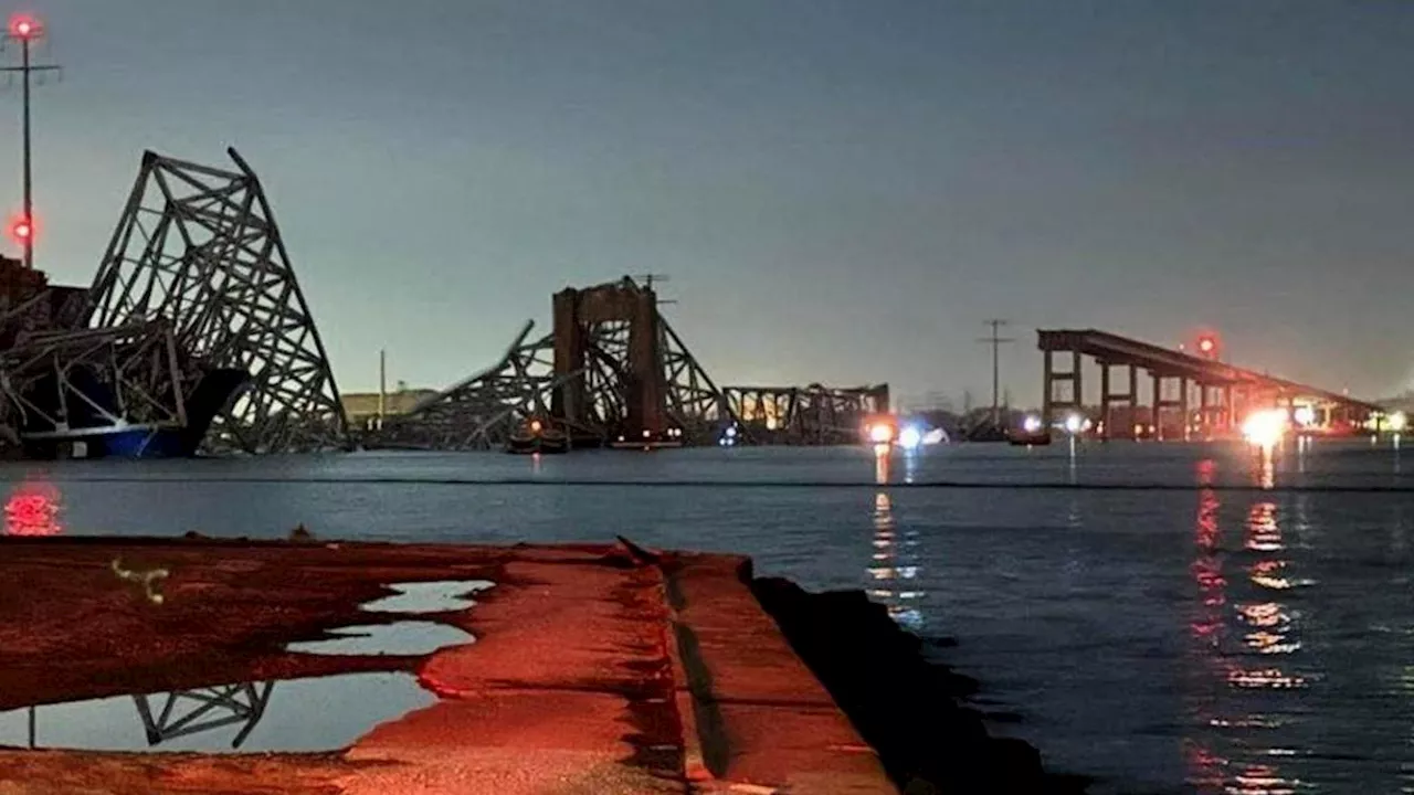 Baltimore Bridge Collapses After Cargo Ship Collision