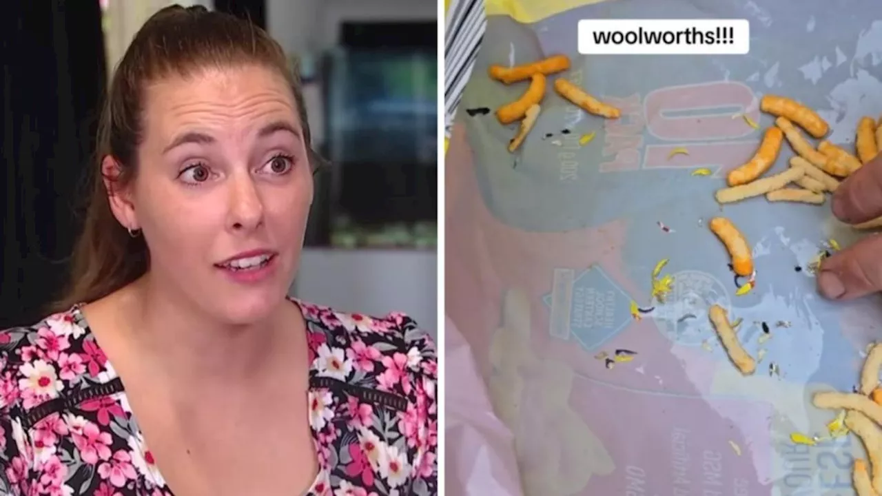 Woolworths customers say they found mouse droppings in chip packet after kids started eating