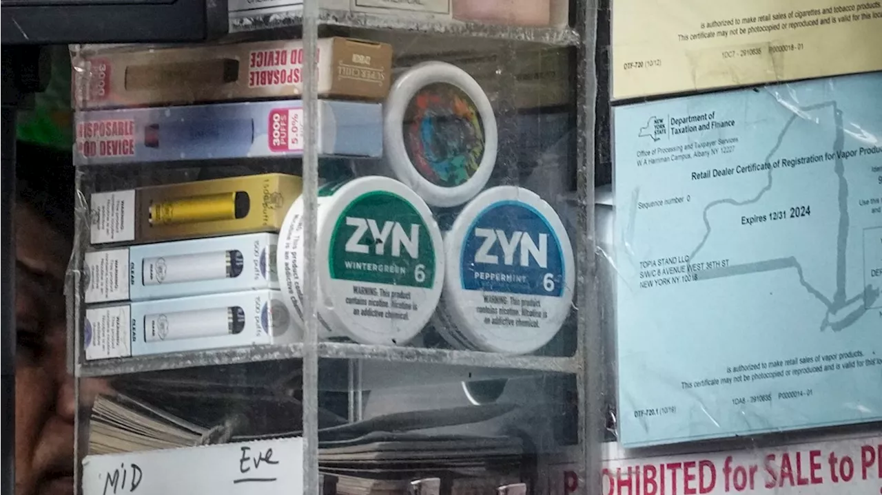 What are the Zyn nicotine pouches going viral on TikTok?